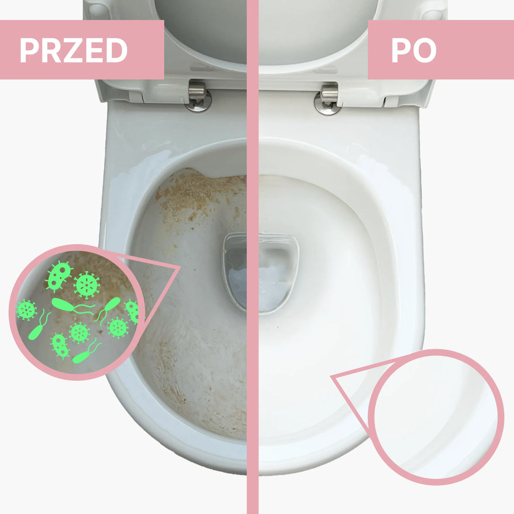 Piana czyszcząca do WC